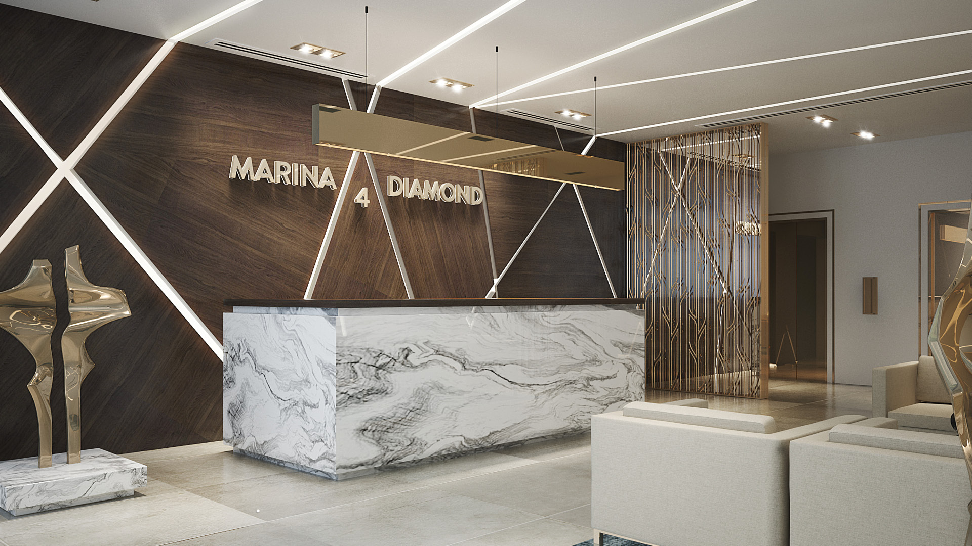 Read more about the article Marina Diamond Lobby